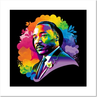 Martin Luther King Retro Design Posters and Art